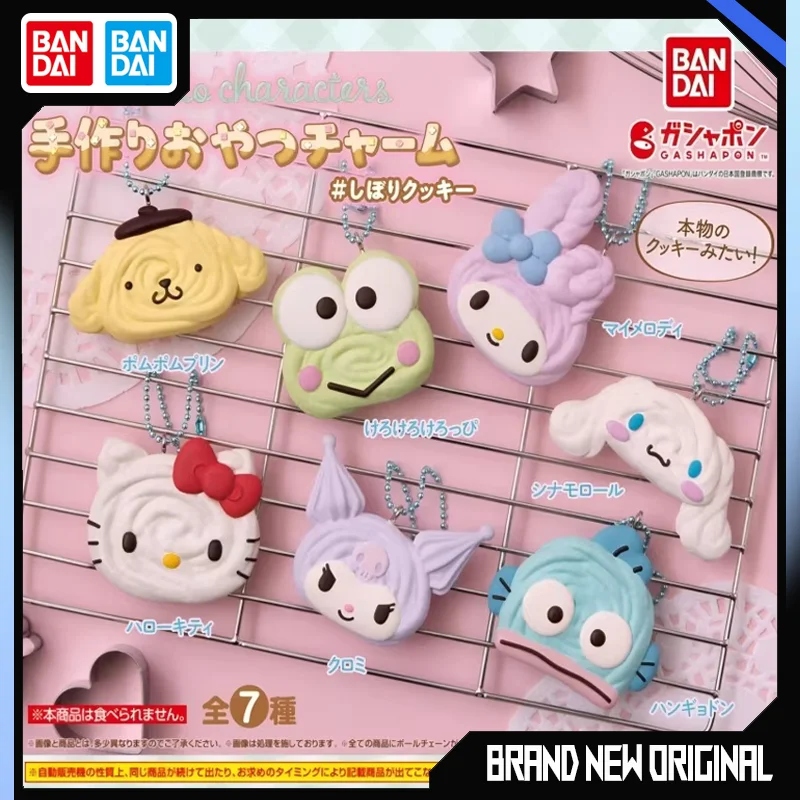 Bandai Sanrio Official Genuine Cream Biscuit Shape Action Figures Model Kitty Melody Kuromi Cinnamon Pompom Gashapon Key Chain
Bandai Sanrio Official Genuine Cream Biscuit Shape Action Figures Model Kitty Melody Kuromi Cinnamon Pompom Gashapon Key Chain