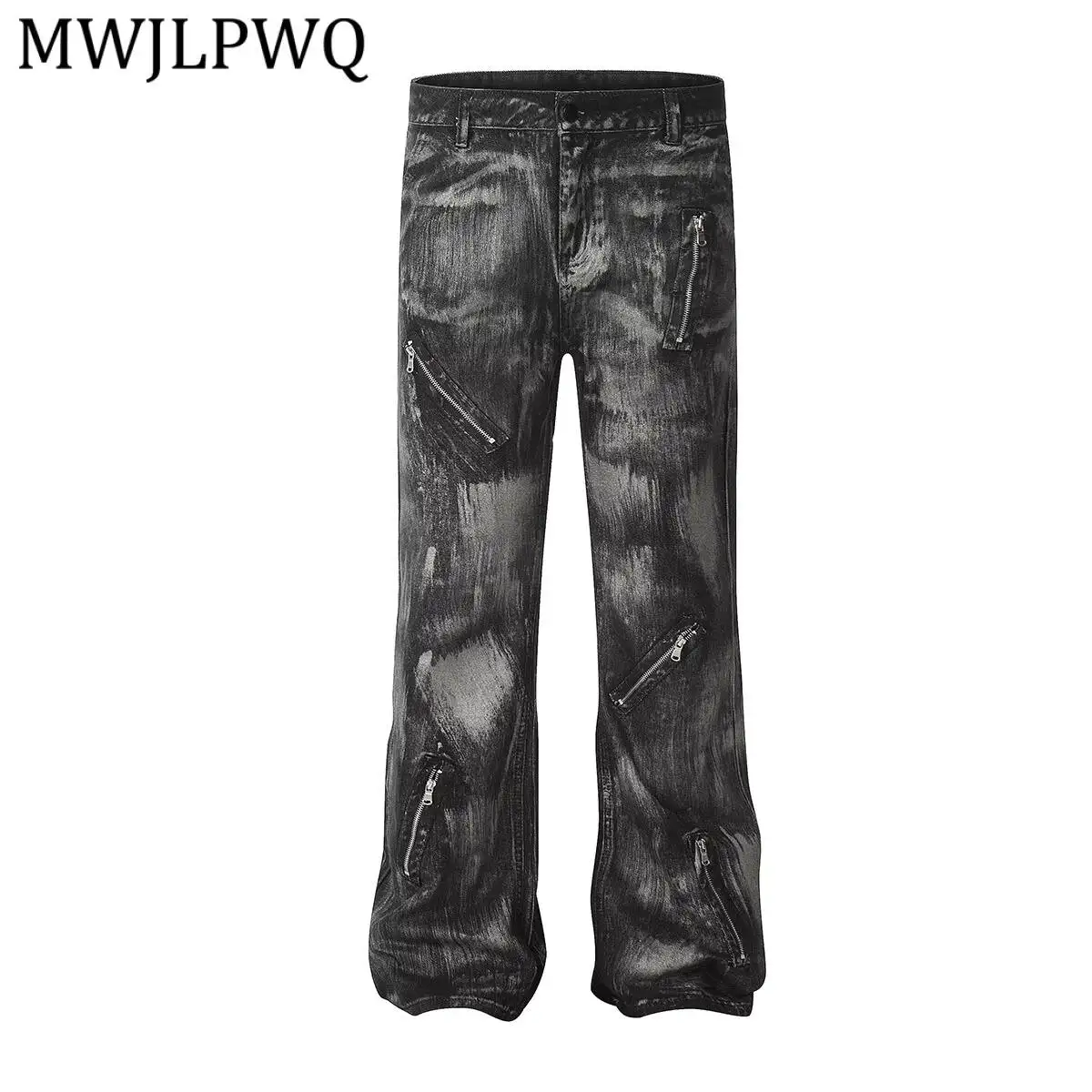 MWJLPWQ American Retro Paintbrush Style, Unique Clean-Fit Zipper Design, Flared Straight-Leg Jeans For Men And Women 17187
MWJLPWQ American Retro Paintbrush Style, Unique Clean-Fit Zipper Design, Flared Straight-Leg Jeans For Men And Women 17187
