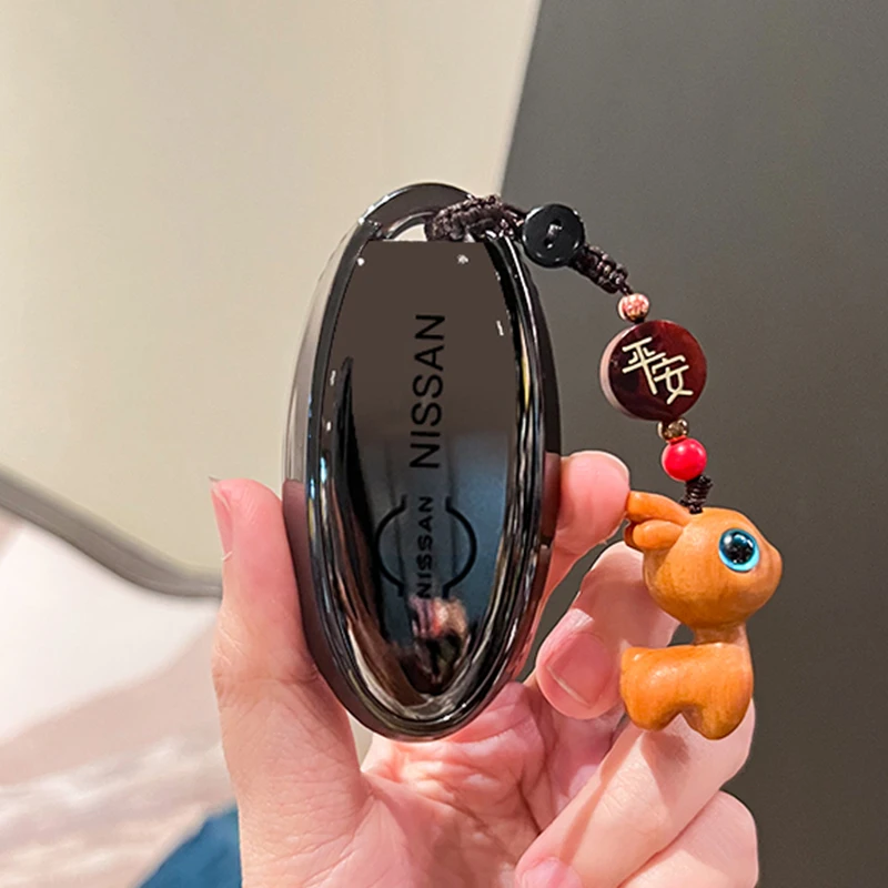 Car Shell Fob For Nissan X-trail T33 Qashqai J12 Teana Altima Ariya 2022 2023 Key Case Cover Holder Keychain Accessories 
Car Shell Fob For Nissan X-trail T33 Qashqai J12 Teana Altima Ariya 2022 2023 Key Case Cover Holder Keychain Accessories