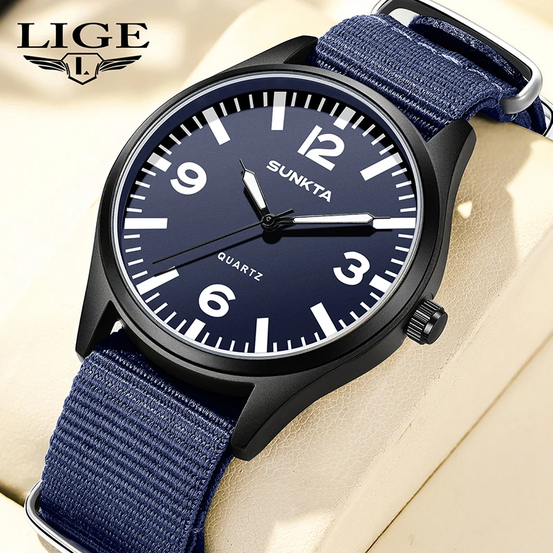 SUNKTA Fashion Top Brand Luxury Mens Watches Casual Sport Luminous Watch For Men Blue Nylon Strap Waterproof Quartz Wristwatch 
SUNKTA Fashion Top Brand Luxury Mens Watches Casual Sport Luminous Watch For Men Blue Nylon Strap Waterproof Quartz Wristwatch