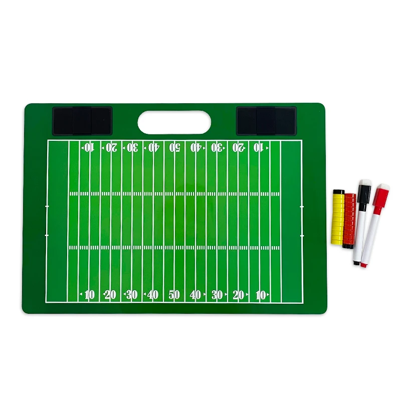 American Football Coach Tactics Board Magnetic double-sided printing writable erasable game portable rugby strategy board
American Football Coach Tactics Board Magnetic double-sided printing writable erasable game portable rugby strategy board