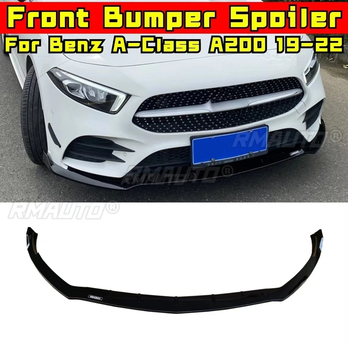 Для Mercedes Benz A-Class A200 2019-2022 автомобильный передний бампер, разделитель для губ, диффузор, комплект кузова, 3 шт., защитная крышка для бампера 
Для Mercedes Benz A-Class A200 2019-2022 автомобильный передний бампер, разделитель для губ, диффузор, комплект кузова, 3 шт., защитная крышка для бампера