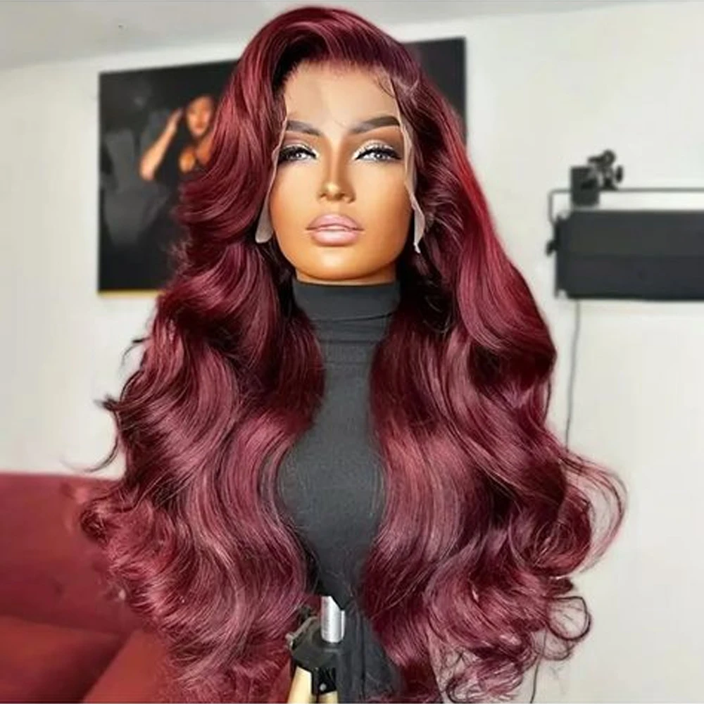 99J Body Wave Wig 13x4 Lace Frontal Wigs Human Hair 200% Density Brazilian Hair HD Lace Frontal Wigs For Women
99J Body Wave Wig 13x4 Lace Frontal Wigs Human Hair 200% Density Brazilian Hair HD Lace Frontal Wigs For Women