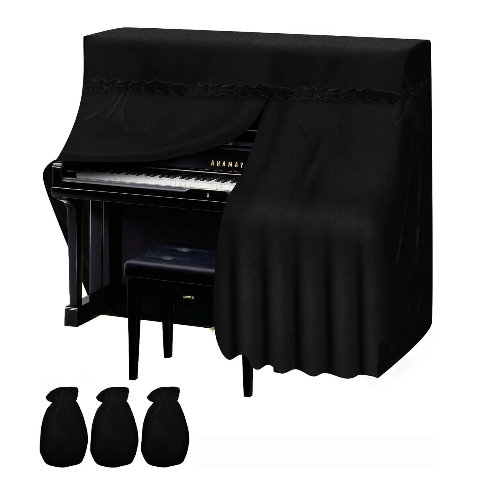 Вертикальный чехол для фортепиано Бархатный пылезащитный влагостойкий чехол для фортепиано подходит для чехла для фортепиано стандартного размера
Вертикальный чехол для фортепиано Бархатный пылезащитный влагостойкий чехол для фортепиано подходит для чехла для фортепиано стандартного размера