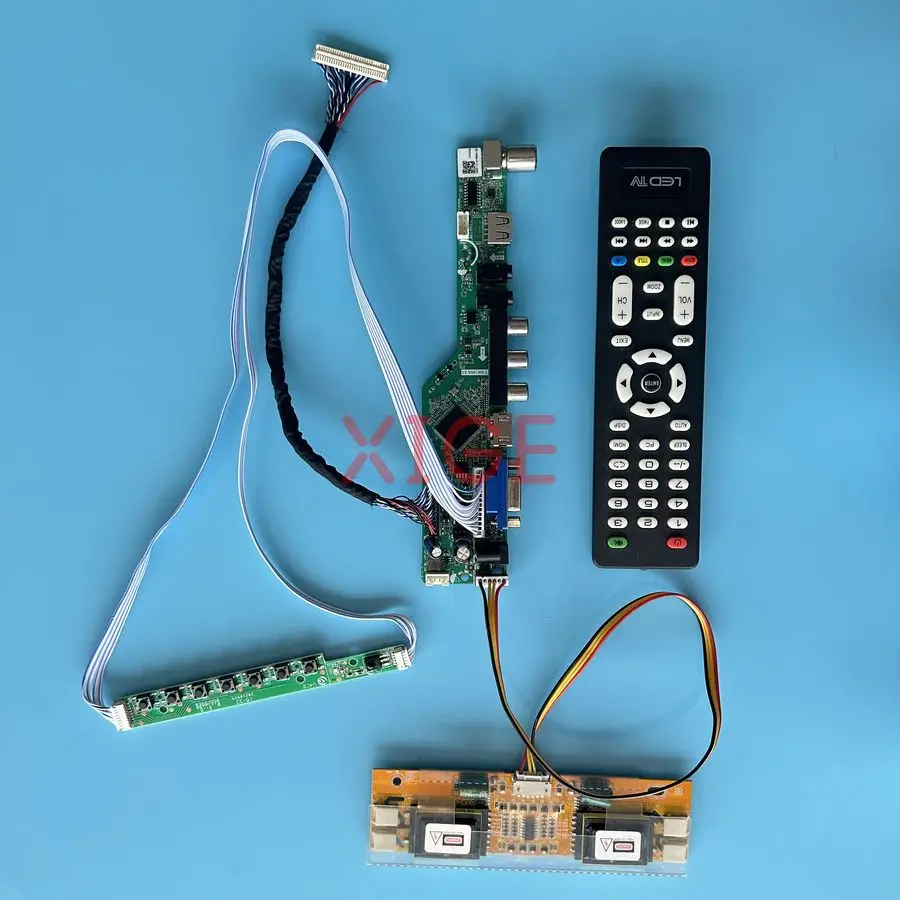 Screen Drive Controller Board Fit M201EW02 LM201WE4 MT216WW01 LM201WE3 USB+AV+VGA+HDMI 1680x1050 30 Pin LVDS 4CCFL 1680*1050 Kit
Screen Drive Controller Board Fit M201EW02 LM201WE4 MT216WW01 LM201WE3 USB+AV+VGA+HDMI 1680x1050 30 Pin LVDS 4CCFL 1680*1050 Kit