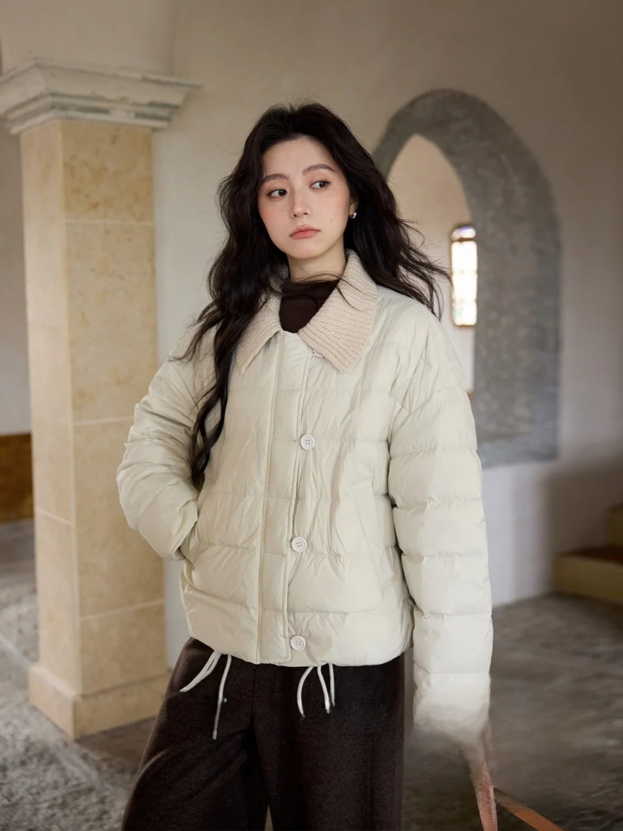 Зимняя куртка-пуховик Ximen 2025: Новинка, теплая, с уникальным воротником цвета тауни, модная, для повседневной носки, свободного кроя, женское пальто
Зимняя куртка-пуховик Ximen 2025: Новинка, теплая, с уникальным воротником цвета тауни, модная, для повседневной носки, свободного кроя, женское пальто