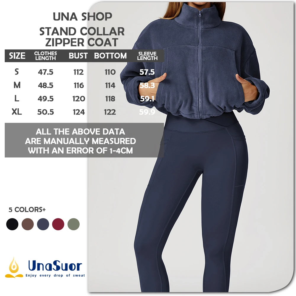 Una-Shop ветрозащитная толстовка с воротником-стойкой для женщин, зимняя теплая спортивная куртка для тренировок в тренажерном зале и отдыха с карманами
Una-Shop ветрозащитная толстовка с воротником-стойкой для женщин, зимняя теплая спортивная куртка для тренировок в тренажерном зале и отдыха с карманами