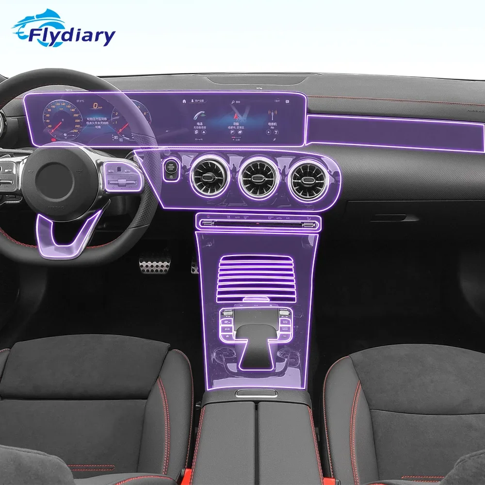For Mercedes Benz CLA 2020-2023 Car interior Center console transparent TPU Paint protective film Anti scratch sticker LCD PPF
For Mercedes Benz CLA 2020-2023 Car interior Center console transparent TPU Paint protective film Anti scratch sticker LCD PPF