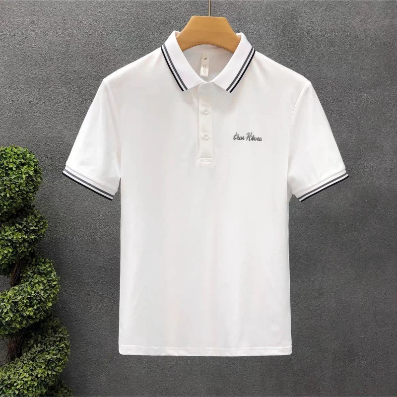 Designer-Inspired Men's Short Sleeve Polo Shirt Turn-Down Collar Business Casual Stylish Summer Wear
Designer-Inspired Men's Short Sleeve Polo Shirt Turn-Down Collar Business Casual Stylish Summer Wear
