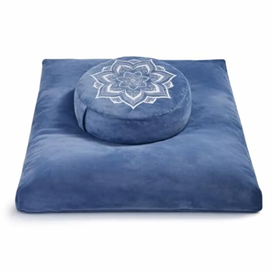 Meditation Cushion Set Zafu and Zabuton Buckwheat Hull and Memory Foam Adjustable Floor Pillow for Yoga Meditation and Sitting
Meditation Cushion Set Zafu and Zabuton Buckwheat Hull and Memory Foam Adjustable Floor Pillow for Yoga Meditation and Sitting