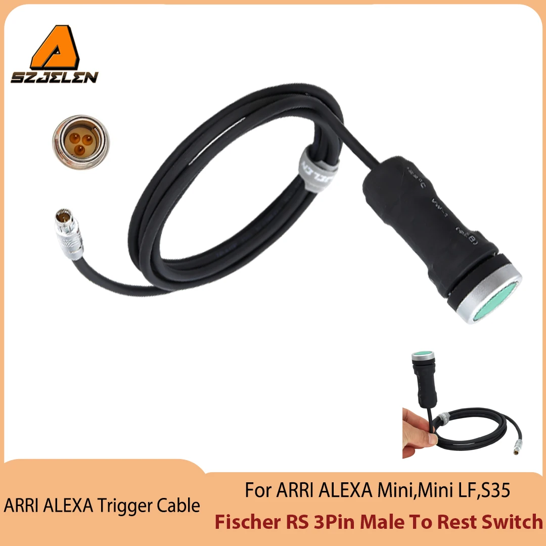New Style Camera Simple Fischer RS 3Pin Male To Rest Switch ARRI ALEXA Trigger Cable For ARRI ALEXA Mini,Mini LF,S35
New Style Camera Simple Fischer RS 3Pin Male To Rest Switch ARRI ALEXA Trigger Cable For ARRI ALEXA Mini,Mini LF,S35