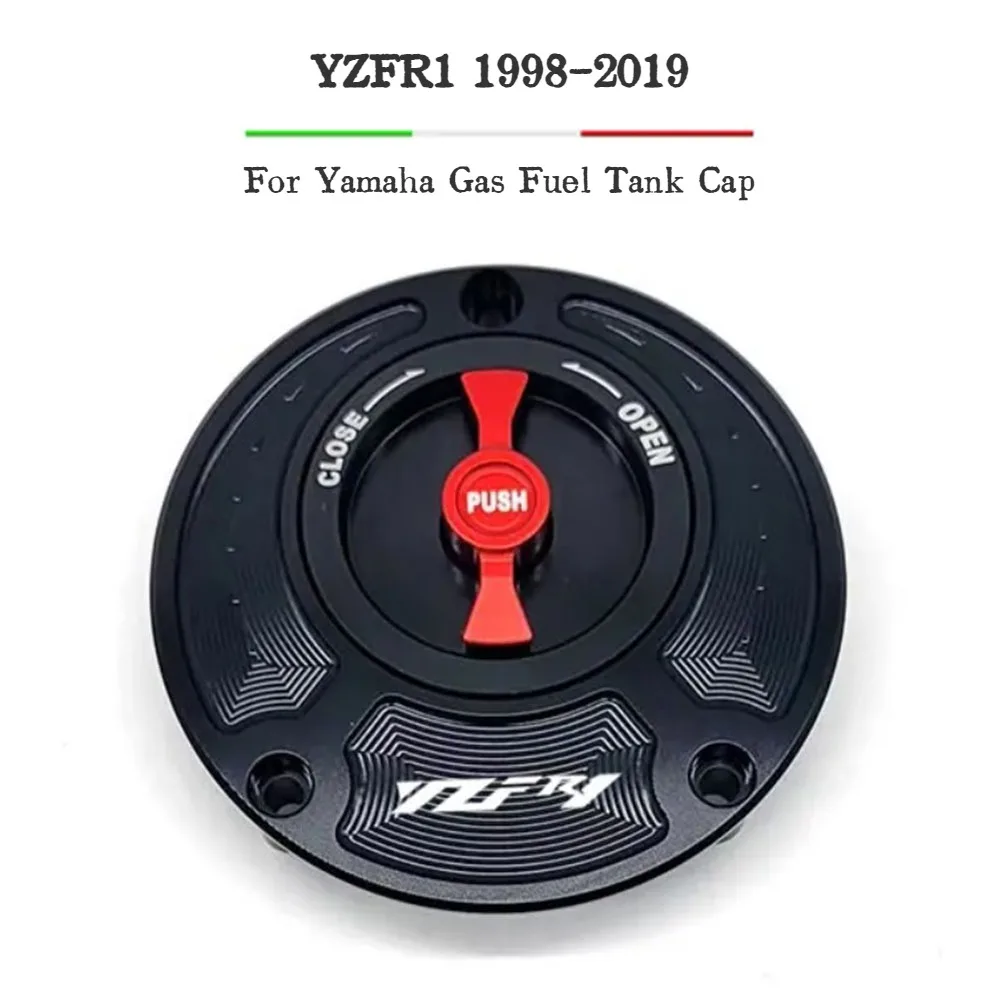 Motorcycle Accessories Gas Fuel Tank Cap Cover CNC Aluminum For Yamaha YZFR1 YZF-R1 YZF R1 1998-2019
Motorcycle Accessories Gas Fuel Tank Cap Cover CNC Aluminum For Yamaha YZFR1 YZF-R1 YZF R1 1998-2019