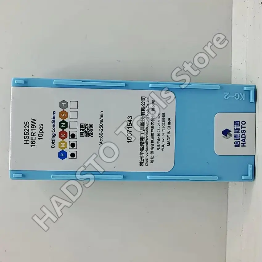 16ER19W HS5225 16ER 19W HS5225 HADSTO CNC blade carbide inserts Threaded inserts For Stainless steel 10pcs/box
16ER19W HS5225 16ER 19W HS5225 HADSTO CNC blade carbide inserts Threaded inserts For Stainless steel 10pcs/box