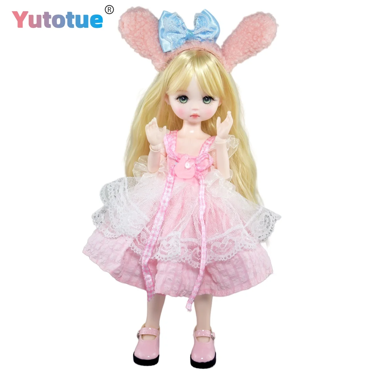YUTOTUE 30cm Height Girl Doll with Blonde Curly Hair Wigs Dress Shoes Full Set Cute Doll Toy Kids Gift
YUTOTUE 30cm Height Girl Doll with Blonde Curly Hair Wigs Dress Shoes Full Set Cute Doll Toy Kids Gift