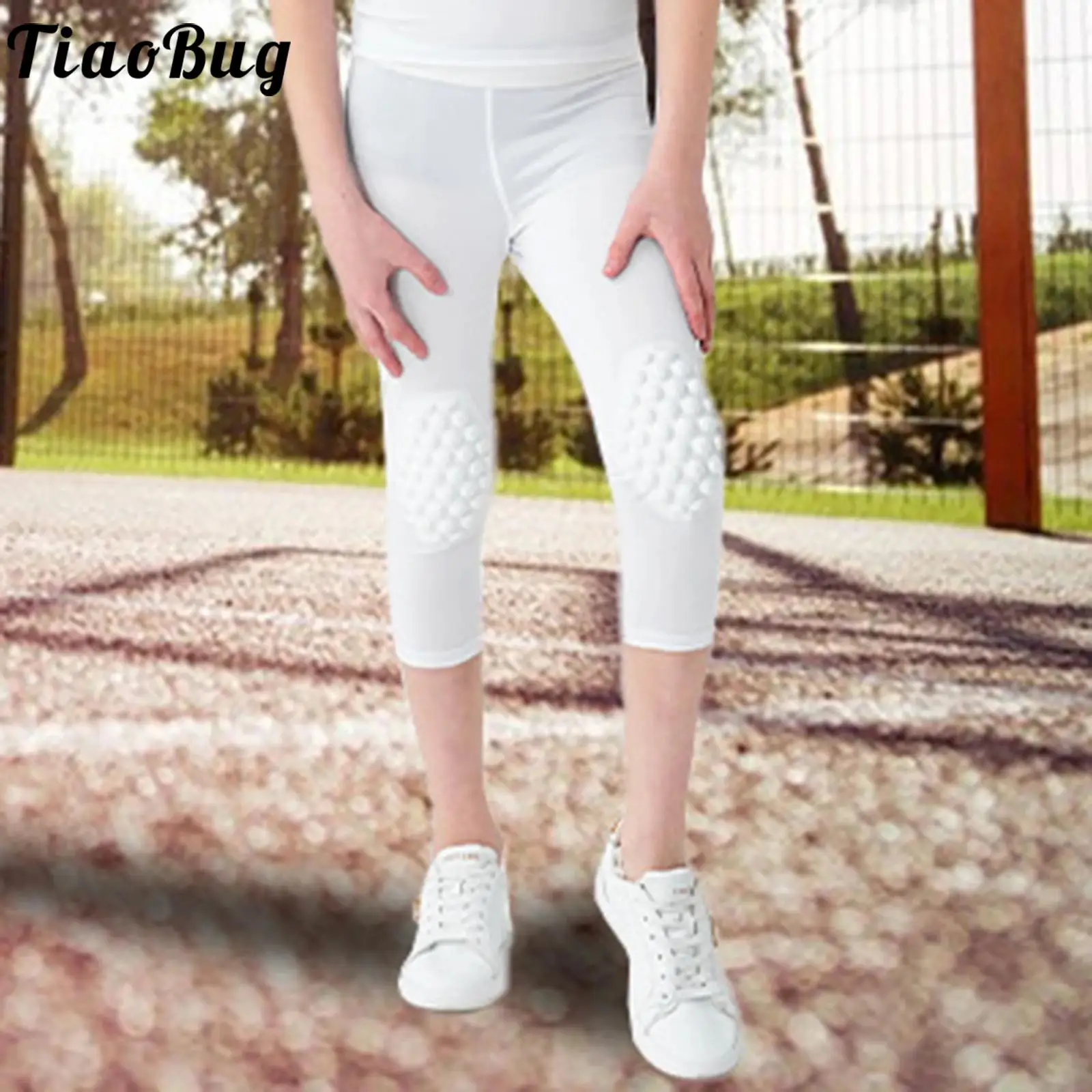 Kids Boys Elastic Waistband Solid Color Leggings Padded Protective Cropped Pants Football Basketball Fitness Cycling Costumes
Kids Boys Elastic Waistband Solid Color Leggings Padded Protective Cropped Pants Football Basketball Fitness Cycling Costumes