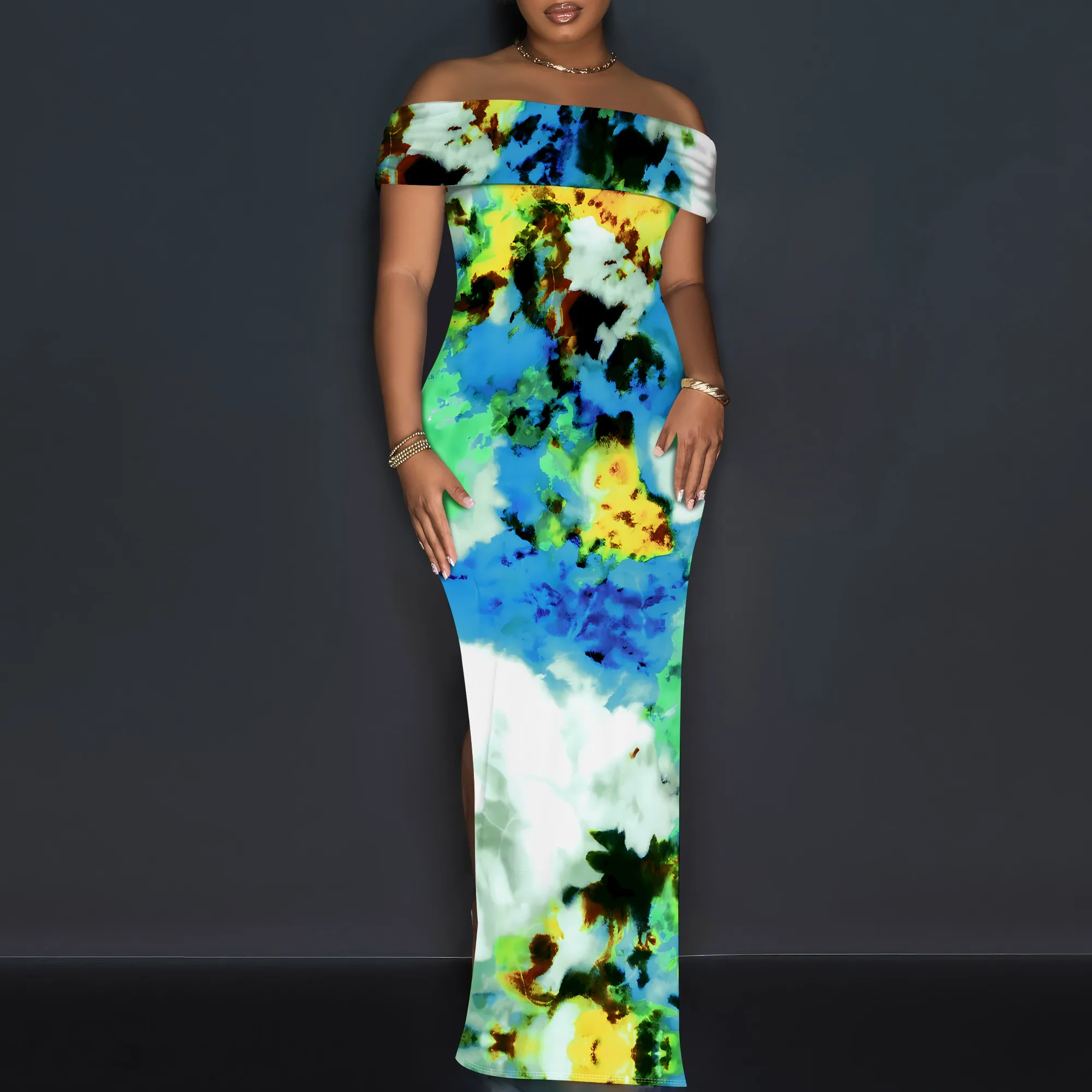 Off Shoulder Floral Maxi Dress Sa-kura Watercolor Pattern Plus Size Off The Shoulder Maxi Long Casual Beach Dress
Off Shoulder Floral Maxi Dress Sa-kura Watercolor Pattern Plus Size Off The Shoulder Maxi Long Casual Beach Dress