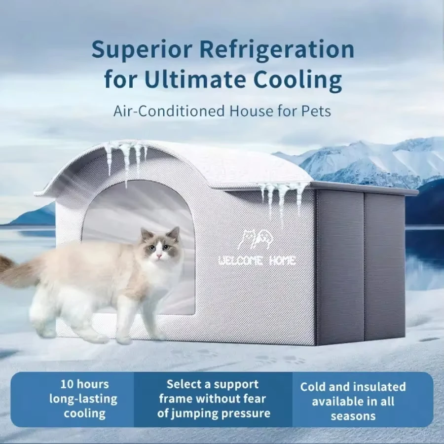 Summer Small Cat dog Ice House Air Conditioning BED Summer Cooling Tool Four Seasons Load-bearing Pet Ice House Cat kennel Bed
Summer Small Cat dog Ice House Air Conditioning BED Summer Cooling Tool Four Seasons Load-bearing Pet Ice House Cat kennel Bed