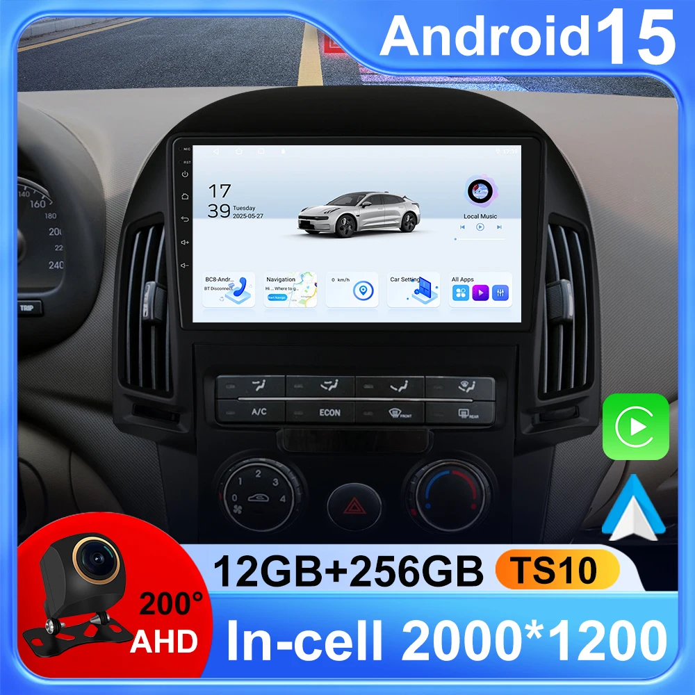 Android 15 For Hyundai I30 2006 2007 2008 2009 2010 2011 Car Radio DVD Multimedia Player Stereo 4G WIFI Head Unit GPS Navigatio
Android 15 For Hyundai I30 2006 2007 2008 2009 2010 2011 Car Radio DVD Multimedia Player Stereo 4G WIFI Head Unit GPS Navigatio