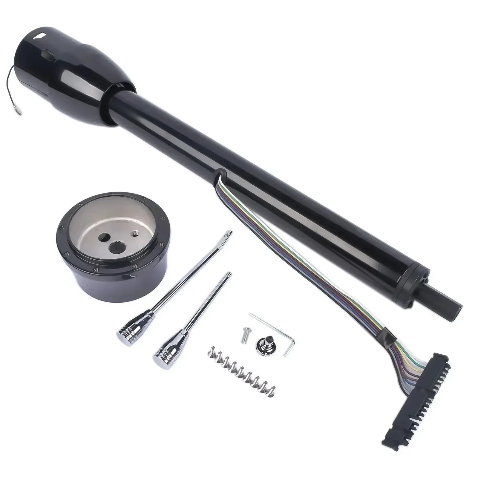 AP01 Black Coated Hot Rod Tilt Shift For Steering Column Manual No Key with Adapter R91001BK-28" 28"
AP01 Black Coated Hot Rod Tilt Shift For Steering Column Manual No Key with Adapter R91001BK-28" 28"