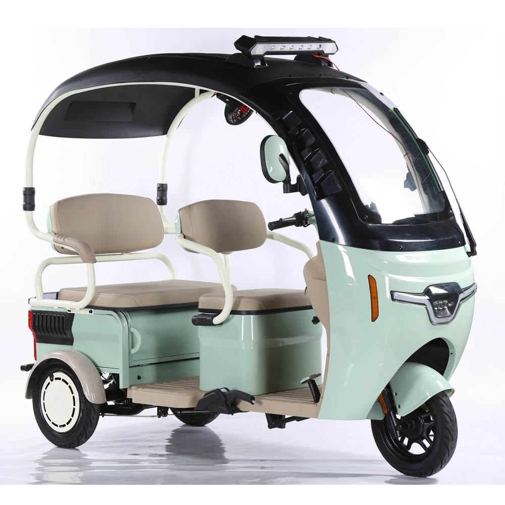 Most Popular Open-Body 3 Wheel Electric Tricycles 60V 500W Two-Seats Electric Bike with Roof
Most Popular Open-Body 3 Wheel Electric Tricycles 60V 500W Two-Seats Electric Bike with Roof