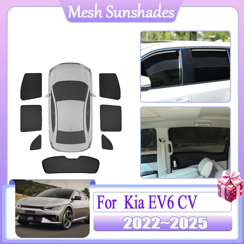 Автомобильный сетчатый солнцезащитный козырек для Kia EV6 CV 2022 2023 2024 2025 Магнитный солнцезащитный козырек для окон Теплоизоляционный солнцезащитный козырек Аксессуары с защитой от УФ-лучей
Автомобильный сетчатый солнцезащитный козырек для Kia EV6 CV 2022 2023 2024 2025 Магнитный солнцезащитный козырек для окон Теплоизоляционный солнцезащитный козырек Аксессуары с защитой от УФ-лучей