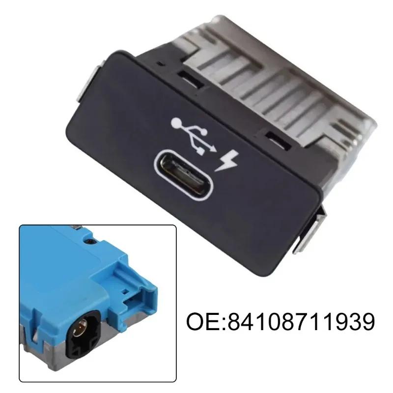 Vehicle Type-C USB Connector 84108711939 For BMW 1/3/7/8 Series X1 X2 X3 X4 X5 X6 X7 Z4 I3
Vehicle Type-C USB Connector 84108711939 For BMW 1/3/7/8 Series X1 X2 X3 X4 X5 X6 X7 Z4 I3