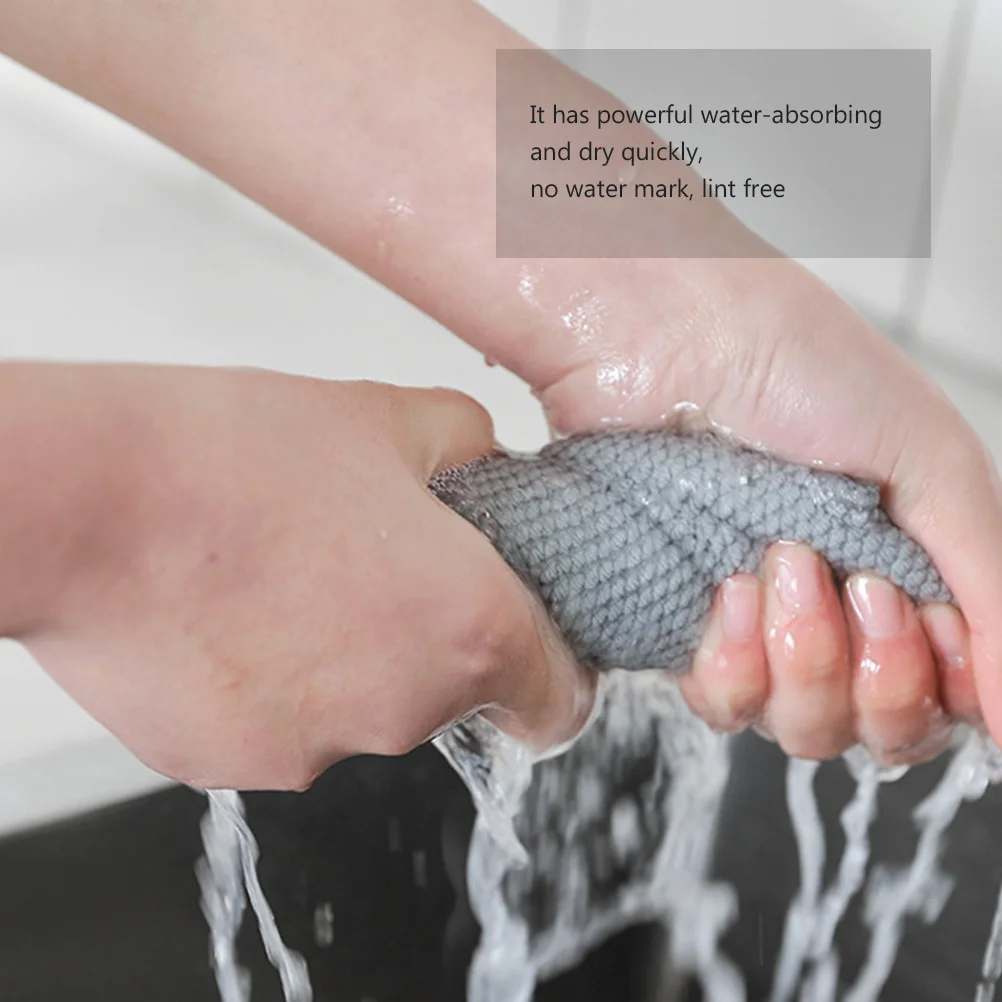 3 pcs Water Absorbent Cleaning Cloth Thicken Kitchen Dish Towels For Tableware Stove Ceramic Tile Pot Bathroom Toilet Microfiber
3 pcs Water Absorbent Cleaning Cloth Thicken Kitchen Dish Towels For Tableware Stove Ceramic Tile Pot Bathroom Toilet Microfiber