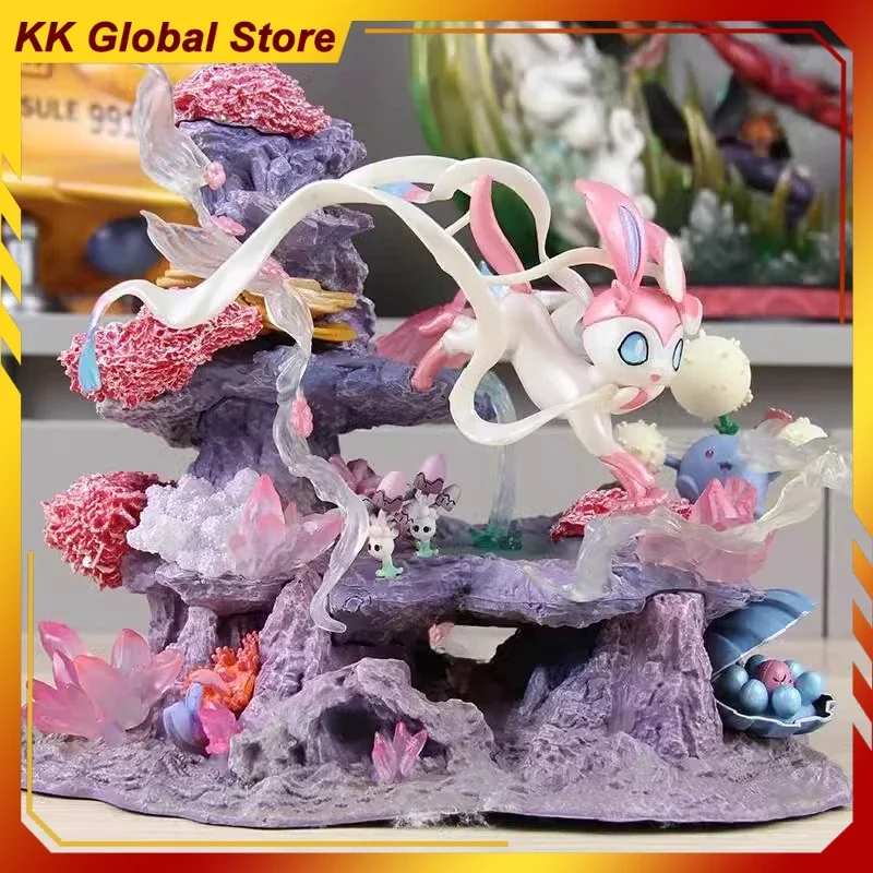 20cm New Pokemon Sylveon Anime Figure Peripheral PVC Model Cute Statue Desktop Decoration Ornaments Kids Birthday Gifts Toys
20cm New Pokemon Sylveon Anime Figure Peripheral PVC Model Cute Statue Desktop Decoration Ornaments Kids Birthday Gifts Toys