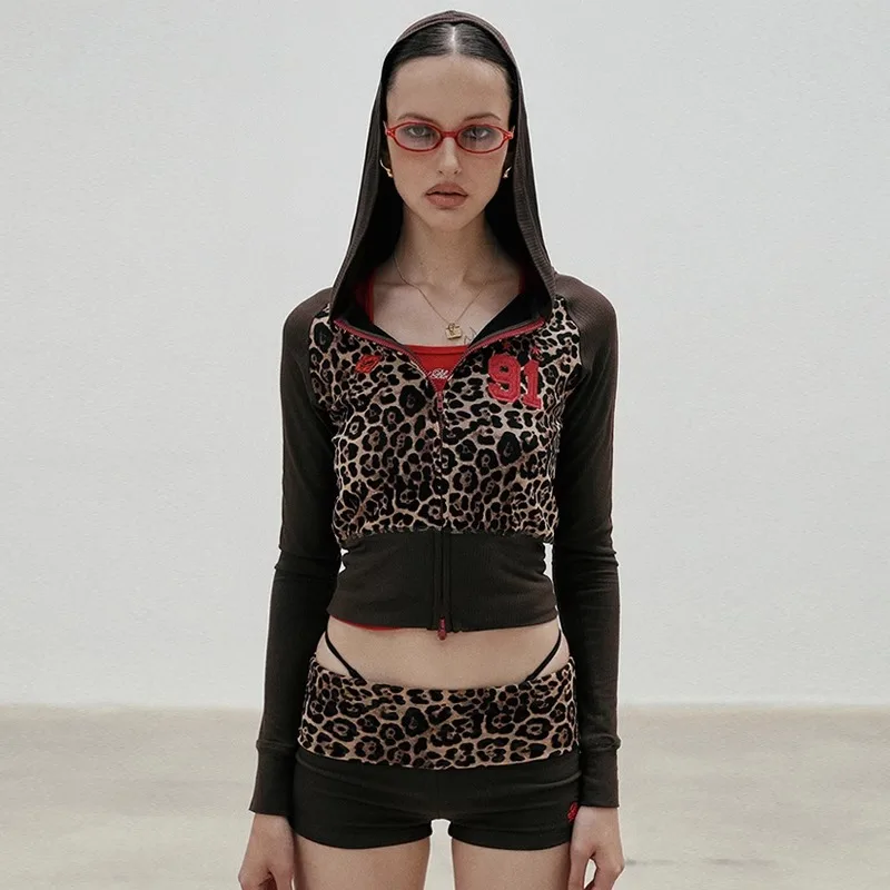 Badblood Sweatshirt Korea Spice Girls Leopard Print Sweatshirt Women Hoodie Slim Sexy Jacket Tide
Badblood Sweatshirt Korea Spice Girls Leopard Print Sweatshirt Women Hoodie Slim Sexy Jacket Tide