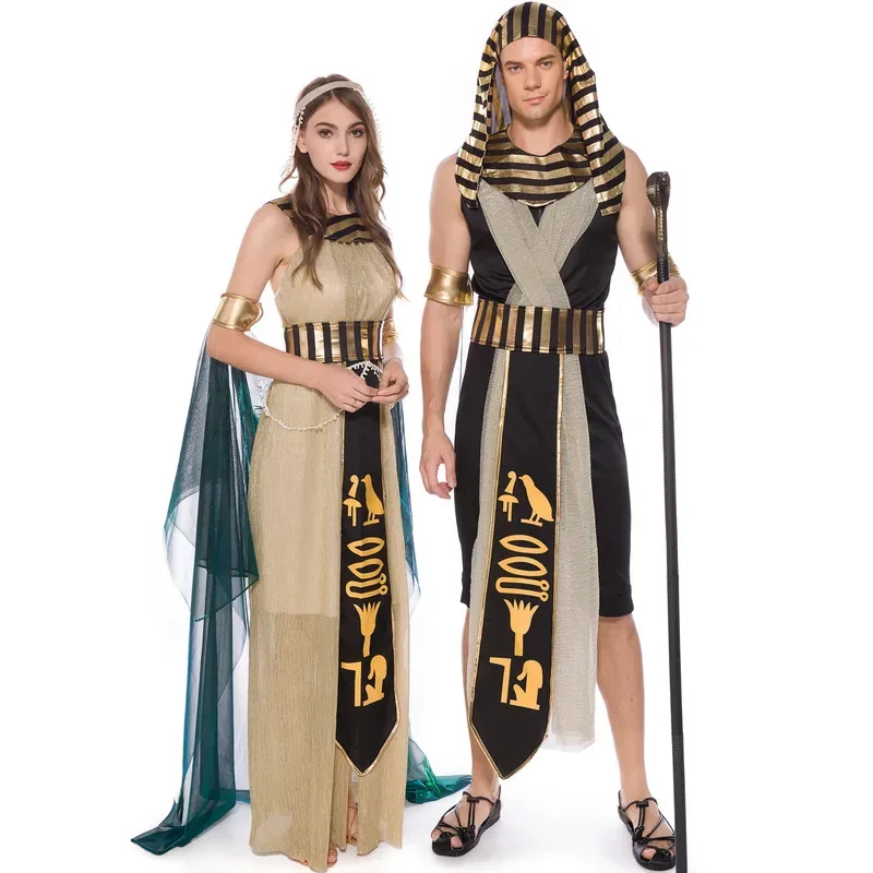 Halloween Carnival Pharaoh Cleopatra Couples Egypt Egyptian Queen Costume Myth Goddess Role Play Cosplay Fancy Party Adult Dress
Halloween Carnival Pharaoh Cleopatra Couples Egypt Egyptian Queen Costume Myth Goddess Role Play Cosplay Fancy Party Adult Dress