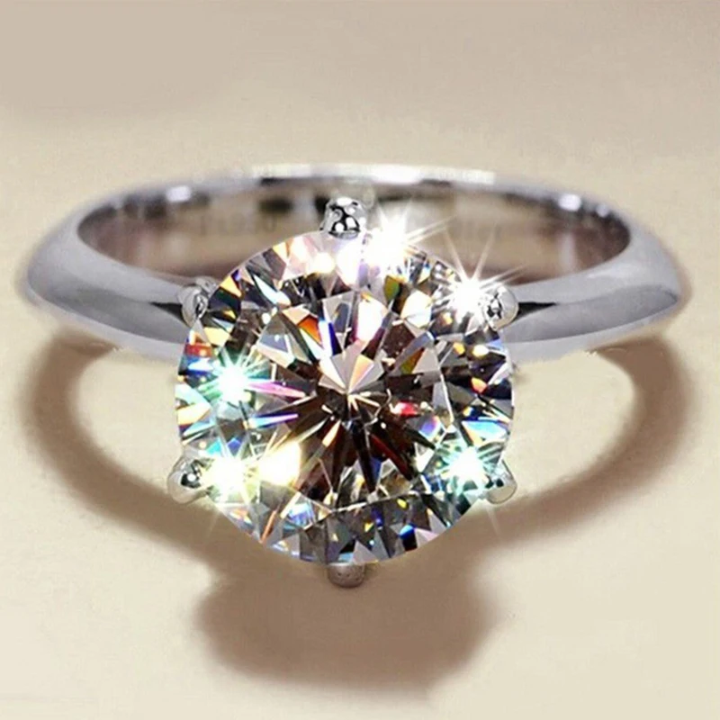 OXTAO GRA Certified Moissanite Ring 0.5CT 1CT 2CT 3CT D VVS1 Solitaire Ring For Women Engagement Promise Wedding Band Jewelry
OXTAO GRA Certified Moissanite Ring 0.5CT 1CT 2CT 3CT D VVS1 Solitaire Ring For Women Engagement Promise Wedding Band Jewelry