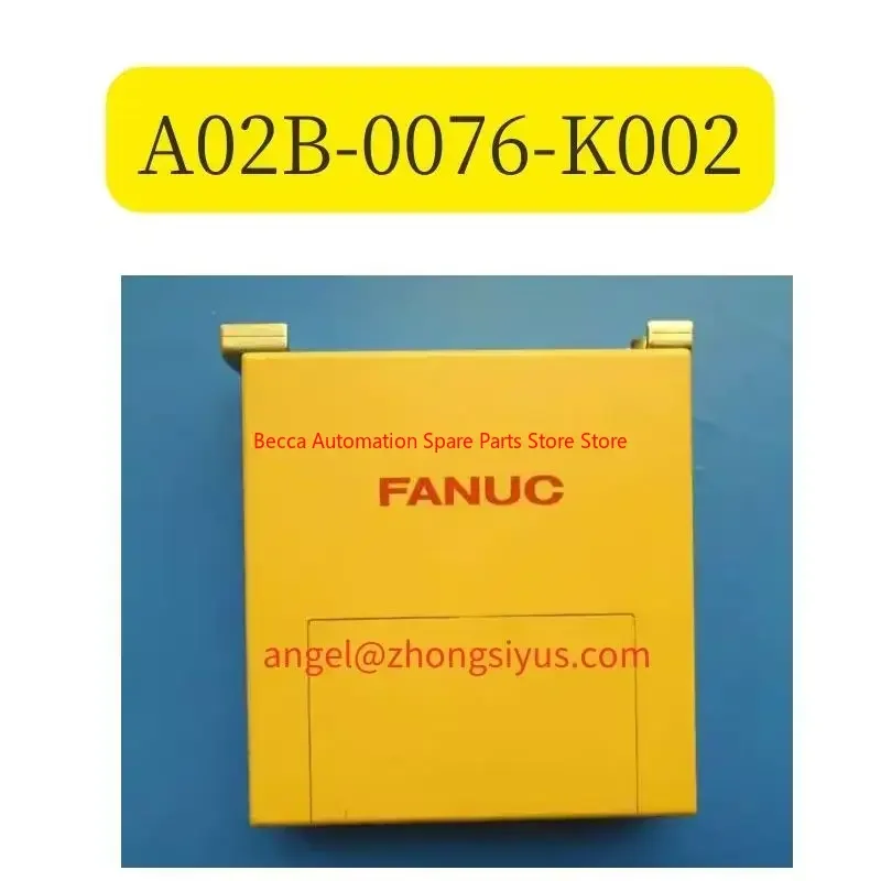 A02B-0076-K002 Second-hand IO module communication test function OK 
A02B-0076-K002 Second-hand IO module communication test function OK