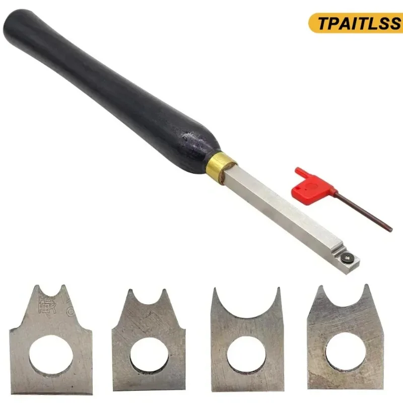 4PCS Interchangable HSS Cutter Hollow Woodturning Tool Gouge for Spindles of Projects
4PCS Interchangable HSS Cutter Hollow Woodturning Tool Gouge for Spindles of Projects