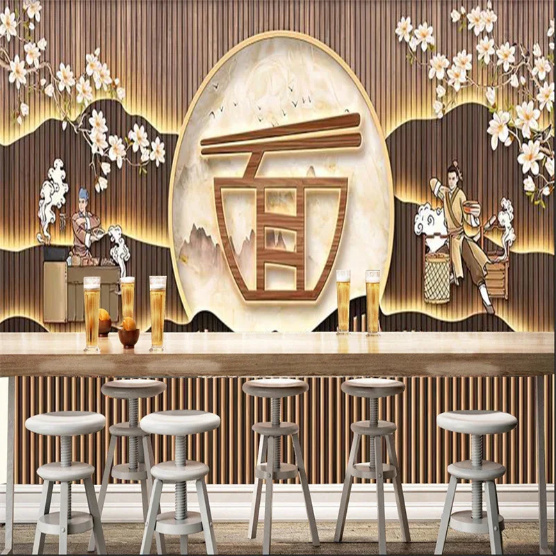 Custom Size Mural Wallpaper Chinese Fast Food Background Wall Wallpaper Restaurant Noodle Shop Industrial Decor Wall Paper 3D
Custom Size Mural Wallpaper Chinese Fast Food Background Wall Wallpaper Restaurant Noodle Shop Industrial Decor Wall Paper 3D