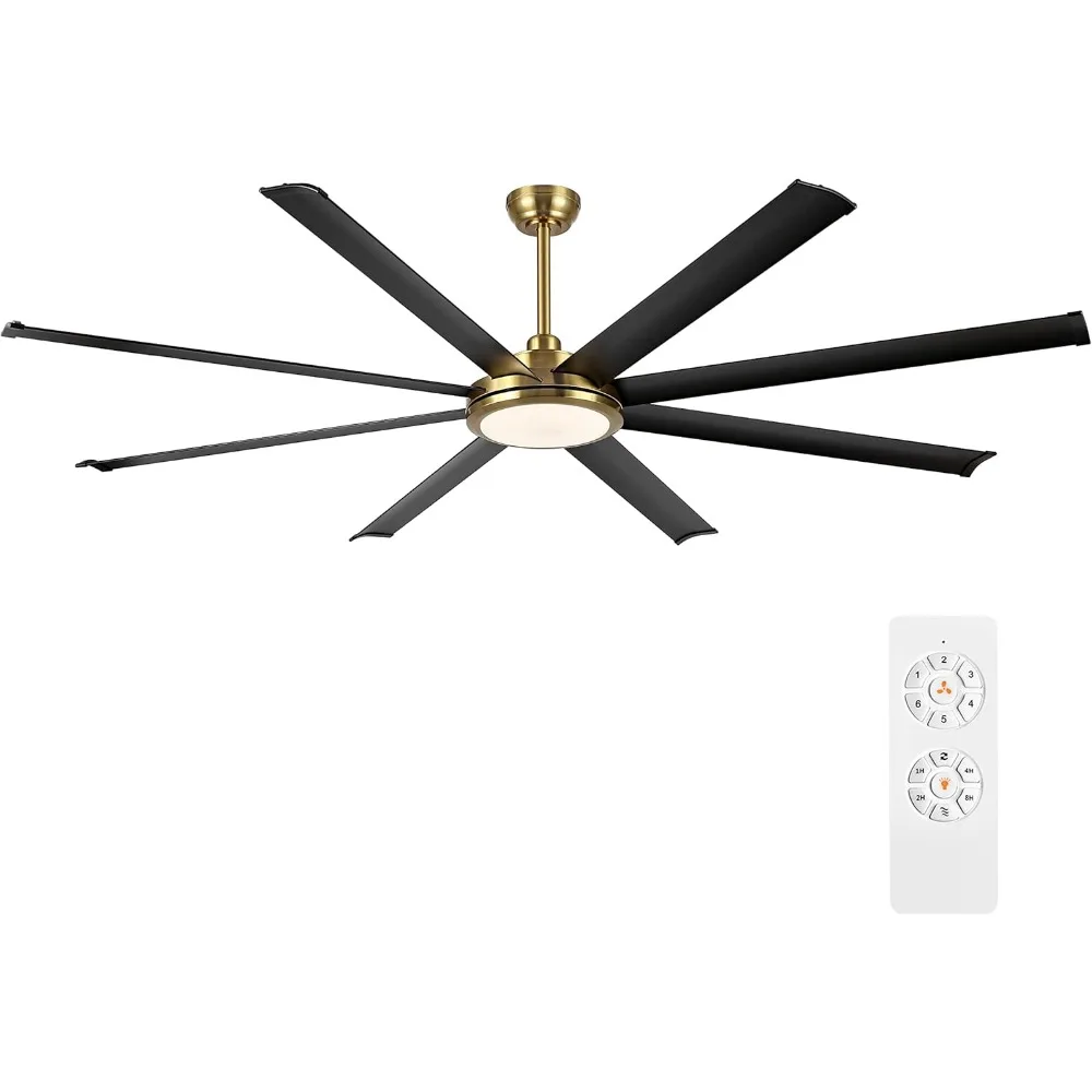 80" Ceiling Fan with Lights and Remote, Brass and Black Ceiling Fan,Industrial Large Ceiling Fan for Kitchen Bedroom Living Room
80" Ceiling Fan with Lights and Remote, Brass and Black Ceiling Fan,Industrial Large Ceiling Fan for Kitchen Bedroom Living Room
