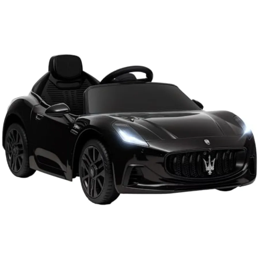 ' electric ride-on car for outdoor use black ABS plastic body soft start and 3-speed control LED lights music horn remote contr
' electric ride-on car for outdoor use black ABS plastic body soft start and 3-speed control LED lights music horn remote contr