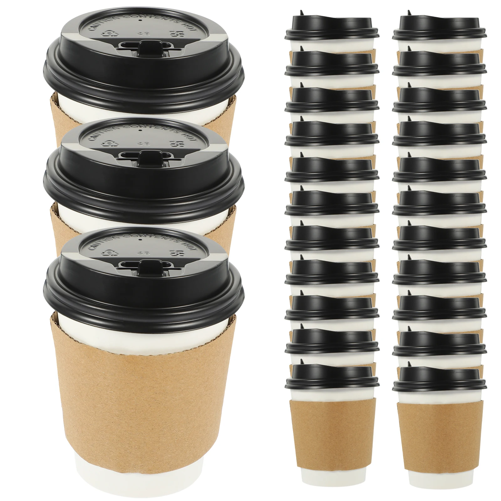 50 set Disposable Coffee With Lids Hot Beverage Thick Milk Tea Cups Juice Tea Portable Drinking Cups Kids Friendly Decorative
50 set Disposable Coffee With Lids Hot Beverage Thick Milk Tea Cups Juice Tea Portable Drinking Cups Kids Friendly Decorative
