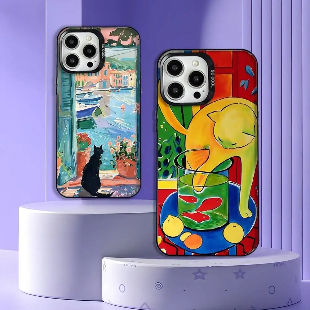 Henri Matisse Art Painting Phone Case For iPhone 16,15,14,13,12,11,Mini,Pro,E,MAX Gray Matte Silicone Black Cover
Henri Matisse Art Painting Phone Case For iPhone 16,15,14,13,12,11,Mini,Pro,E,MAX Gray Matte Silicone Black Cover