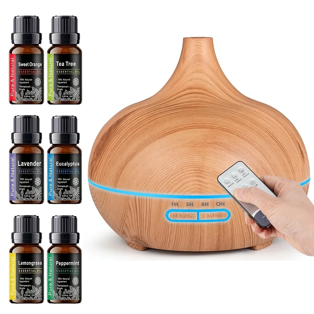 550ml Essential Oil Diffuser, Ultrasonic Aromatherapy Diffuser with Wood Grain Design, Cool Mist Humidifier for Bedroom, Home, O
550ml Essential Oil Diffuser, Ultrasonic Aromatherapy Diffuser with Wood Grain Design, Cool Mist Humidifier for Bedroom, Home, O