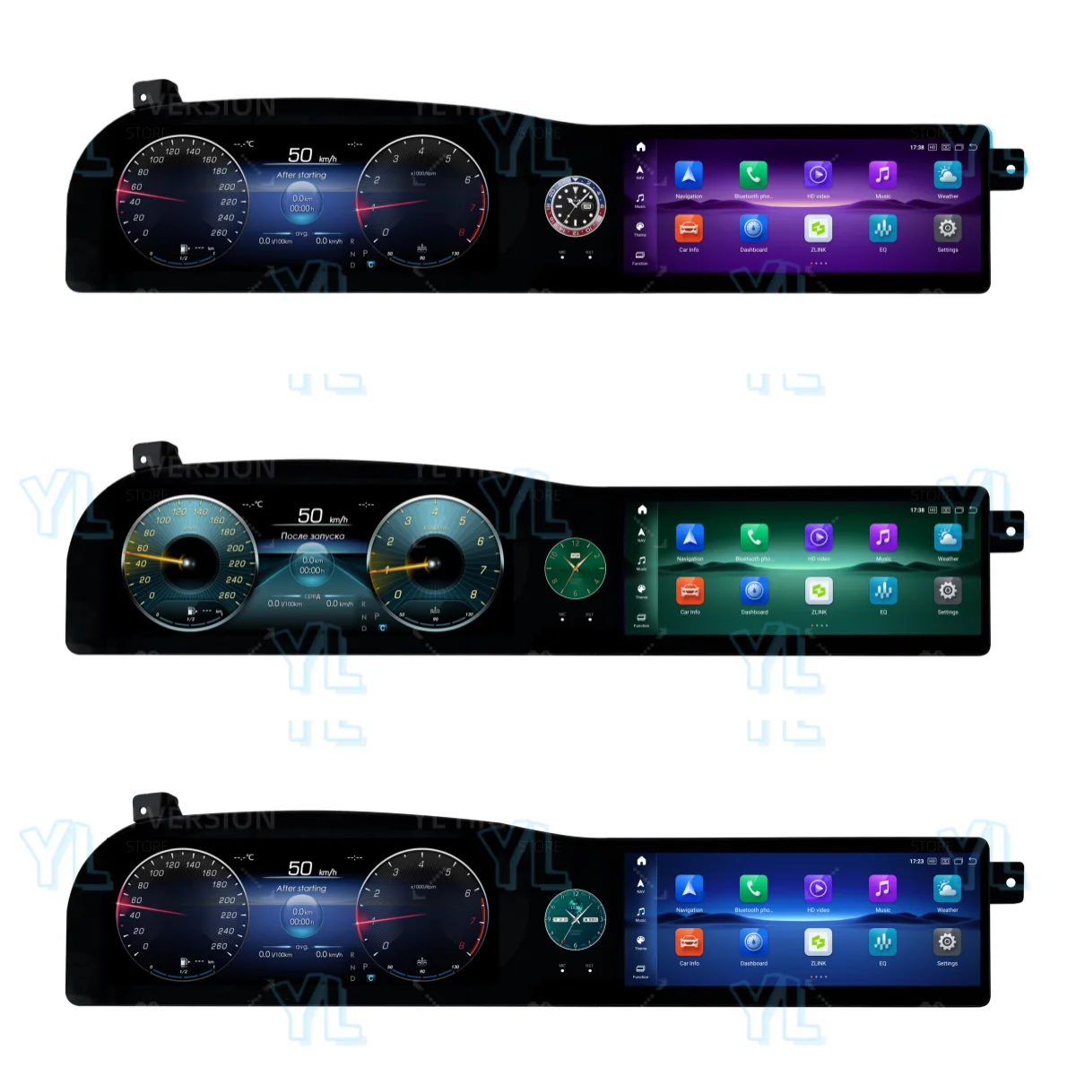 ym 12.3'' Dual Screen Car Radio For Mercedes-Benz S W221 2006-2013 Car Multimedia Video Stereo GPS Navigation Carplay Head Unit
ym 12.3'' Dual Screen Car Radio For Mercedes-Benz S W221 2006-2013 Car Multimedia Video Stereo GPS Navigation Carplay Head Unit