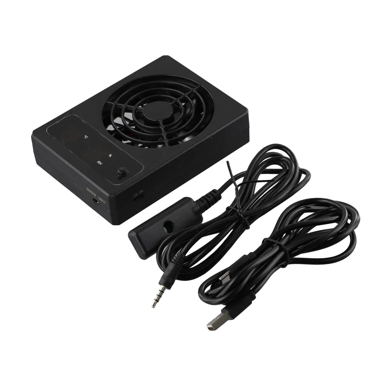 Temperature Control Fan 4.41*3.32*0.98in Black Calm Cool EASY INSTALLATION PP With LED Display Brand New High Quality
Temperature Control Fan 4.41*3.32*0.98in Black Calm Cool EASY INSTALLATION PP With LED Display Brand New High Quality