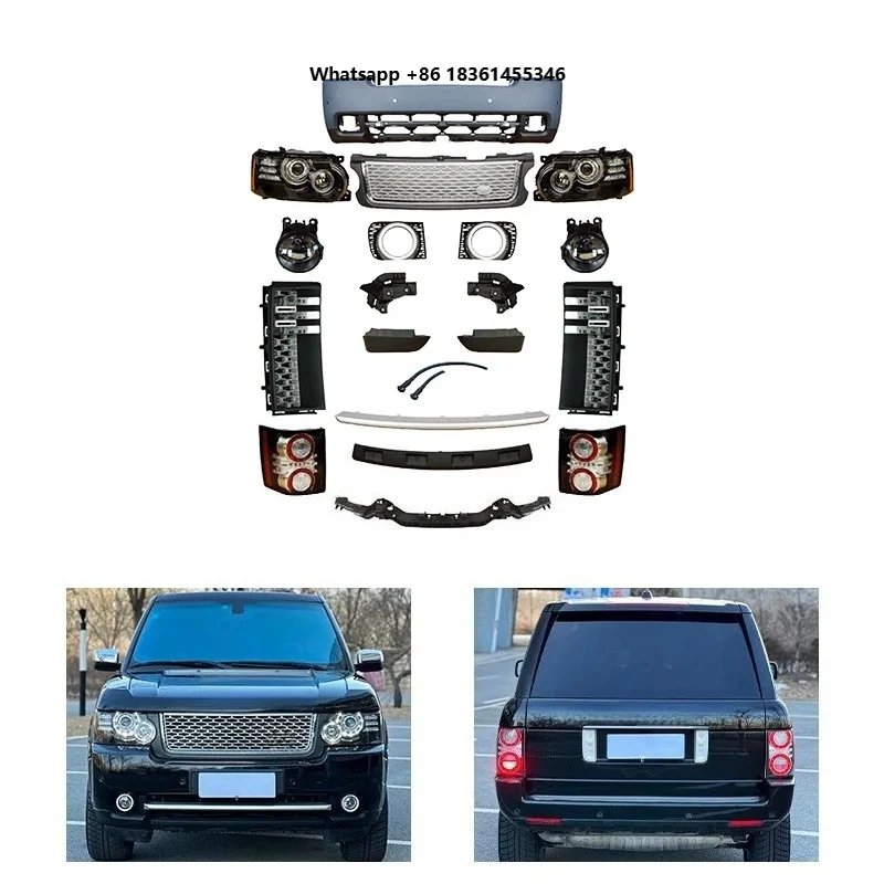 For Range Rover Executive 2002-2009 Car Modification Upgrade 2012 Original Model Front and Rear Bumper Body Kit
For Range Rover Executive 2002-2009 Car Modification Upgrade 2012 Original Model Front and Rear Bumper Body Kit