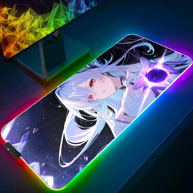 Kawaii Mouse Pad Anime Cute Girl Gamer LED Computer HD Desk Mat Genshin Impact Skirk Keyboard RGB PC Gaming Accessories Mousepad
Kawaii Mouse Pad Anime Cute Girl Gamer LED Computer HD Desk Mat Genshin Impact Skirk Keyboard RGB PC Gaming Accessories Mousepad