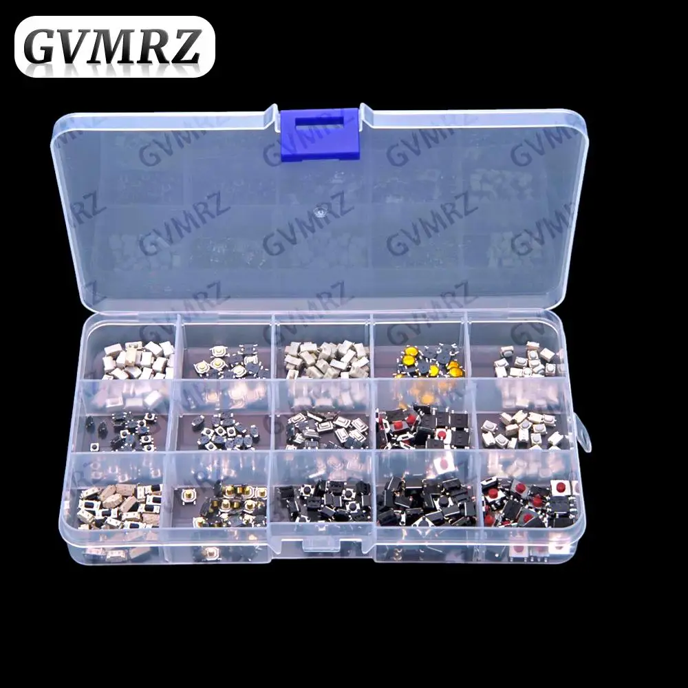 15Value 375PCS LCD Button Box and Car Remote Control Touch Micro-Switch Switch Pack for Auto Repair Locksmiths
15Value 375PCS LCD Button Box and Car Remote Control Touch Micro-Switch Switch Pack for Auto Repair Locksmiths