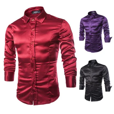 Xiang Nian Spring Silk iny повседневные мужские Long Sve Thiened Winter irt Pure Color Slim Fit другой дизайн TETE-C54
Xiang Nian Spring Silk iny повседневные мужские Long Sve Thiened Winter irt Pure Color Slim Fit другой дизайн TETE-C54