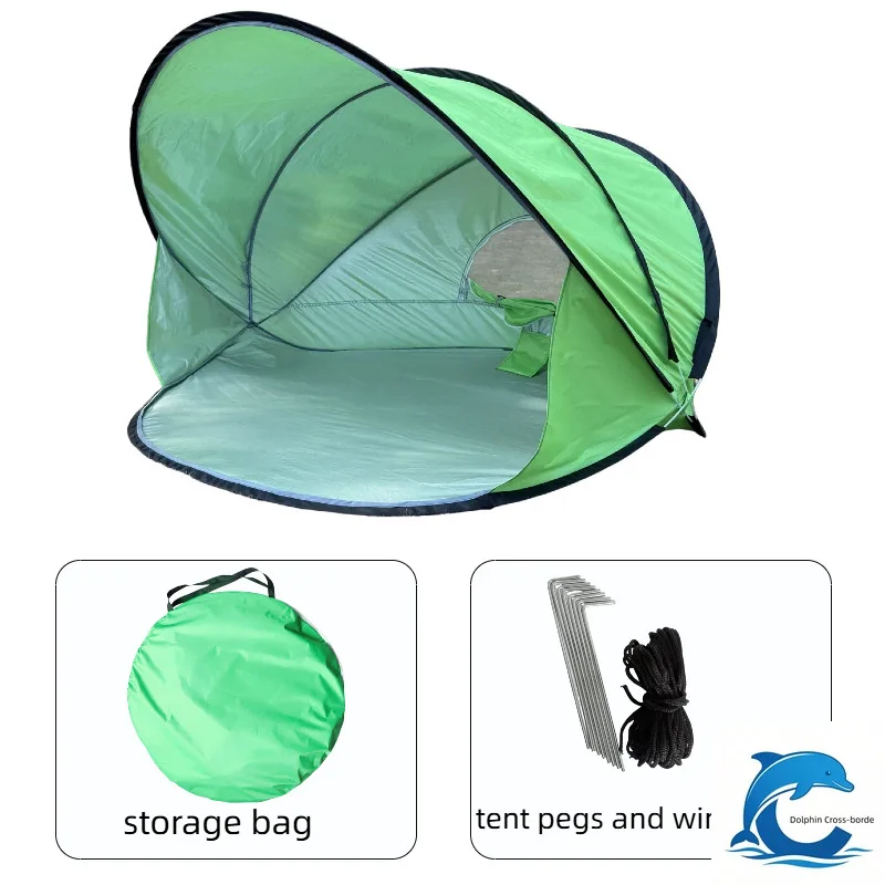 Fully Automatic Quick-Open Outdoor Tent, Portable Folding Sun Canopy, Wind & Sun Proof Tent for Beach & Picnic
Fully Automatic Quick-Open Outdoor Tent, Portable Folding Sun Canopy, Wind & Sun Proof Tent for Beach & Picnic
