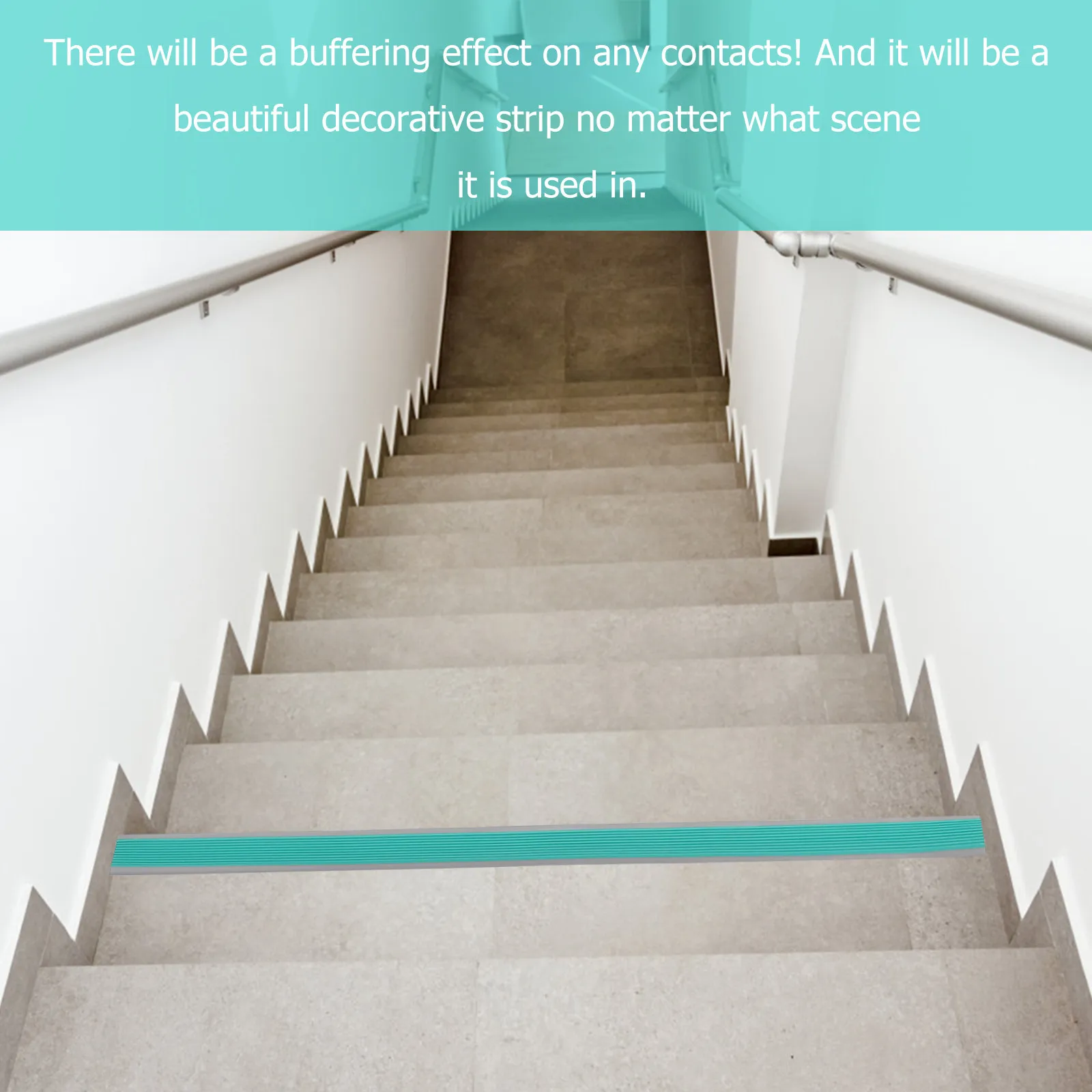 Self-Adhesive Non-Slip Stair Edges Protector Strip for Indoor Outdoor Use Easy Removal No Residue Decorative Safety Trim Stair
Self-Adhesive Non-Slip Stair Edges Protector Strip for Indoor Outdoor Use Easy Removal No Residue Decorative Safety Trim Stair