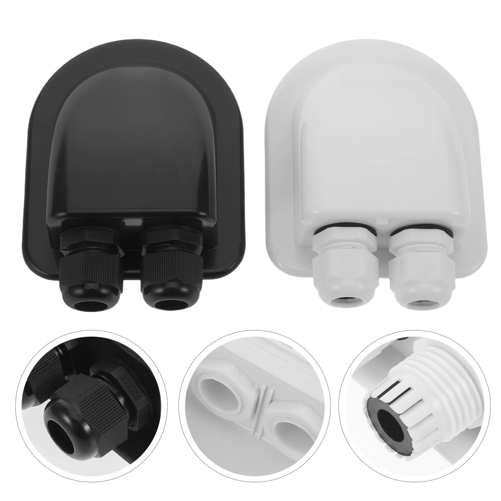 2Pcs Flexible Angle Solar Panel Wiring Entry Gland Box ABS Weatherproof Double Cable Gland for Rv Caravan Yacht Roof Solar
2Pcs Flexible Angle Solar Panel Wiring Entry Gland Box ABS Weatherproof Double Cable Gland for Rv Caravan Yacht Roof Solar