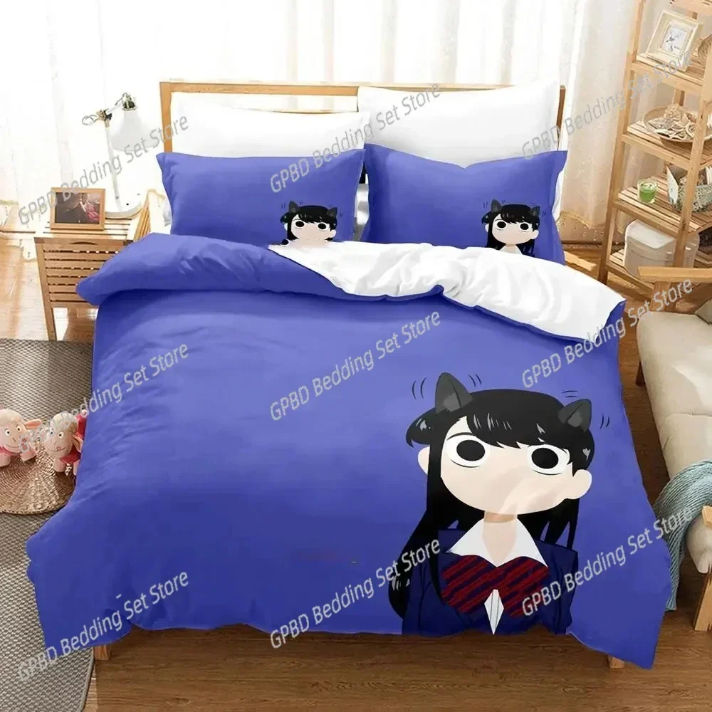Anime Komi Can't Communicate 3D NEW Duvet Cover Pillowcase Bedding Set Adult Boy Bedroom Decoration Children Single Double Large
Anime Komi Can't Communicate 3D NEW Duvet Cover Pillowcase Bedding Set Adult Boy Bedroom Decoration Children Single Double Large