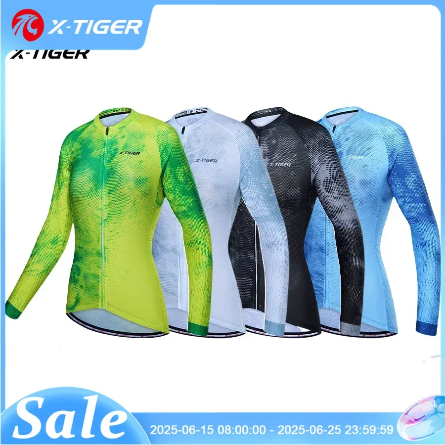 X-TIGER велосипедный трикотаж женский с длинным рукавом UPF40 + MTB Maillot велосипедная одежда спортивные велосипедные тренировочные трикотажные изделия высокого качества профессиональная одежда
X-TIGER велосипедный трикотаж женский с длинным рукавом UPF40 + MTB Maillot велосипедная одежда спортивные велосипедные тренировочные трикотажные изделия высокого качества профессиональная одежда